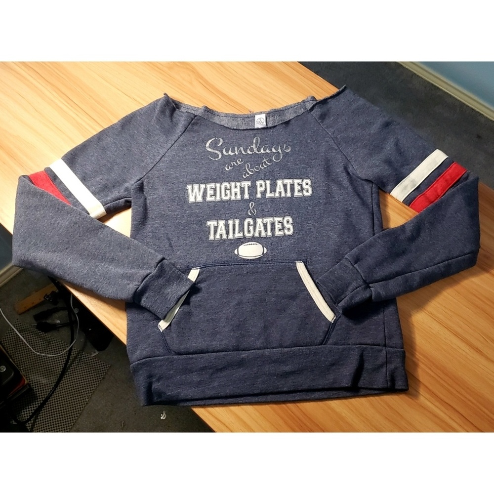 Off Shoulder Pullover Hoodie